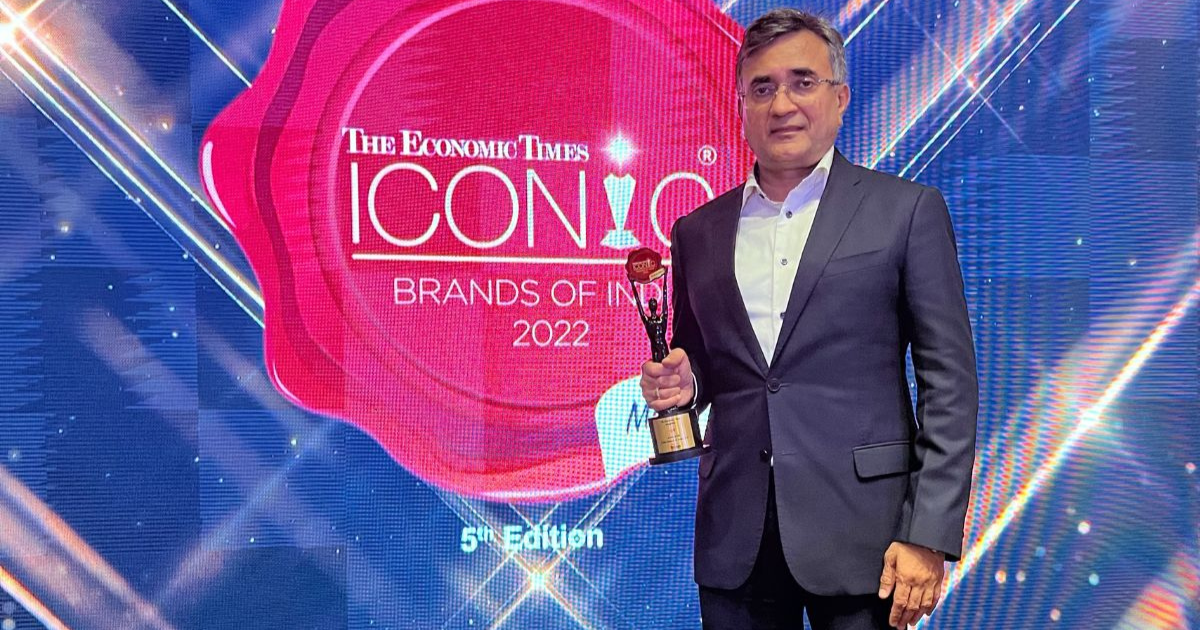 GM Modular wins the honourable Iconic Brand of the year 2022 award by Economic Times